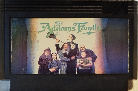 THE ADDAMS FAMİLY ATARİ  OYUN KASETİ  MADE IN JAPAN GAME STAR SUPER