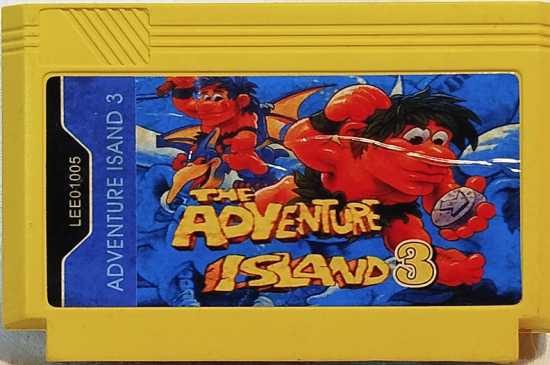 THE ADVENTURE ISLAND 3  LEE01005 ATARİ OYUN KASETİ  MADE IN JAPAN 