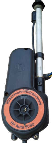 HIT AUTA 5090 HİRCHMANN AUTOANTENNE MOTORLU OTOMATİK ANTEN EKSİKSİZ ALMAN MALI        