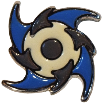 TAKHİSİS İN KUTSAL SEMBOLU SICAK MINELİ FANTOM HIZLILIK SONSUZLUK YAKA ROZET