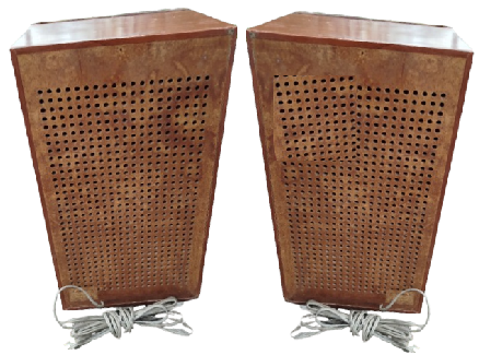 1960 AHSAP KASA PHİLİPS CİFT KOLON HOPARLÖR