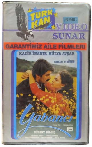 YABANCI KADİR İNANIR HULYA AVSAR MİNE  VHS VİDEO KASET TURK KAN VİDEO TARAFINDAN HAZIRLANMIŞDIR