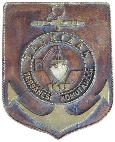 1455 TERSANE İ AMİRE TASKIZAK TESANE KOMUTANLIGI  SİLT KASIMPAŞADA  BULUNAN OSMANLININ KURDUGU BAKIM ONARIM