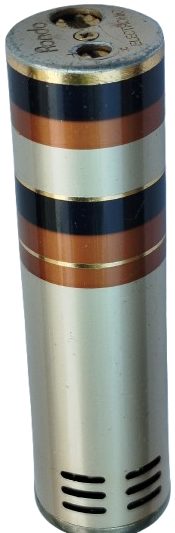 1970 CAKMAK VINTAGE RONDO ELECTRONIC LİGHTER JAPAN YUVARLAK SİLİNDİR FORMDA CAKMAK