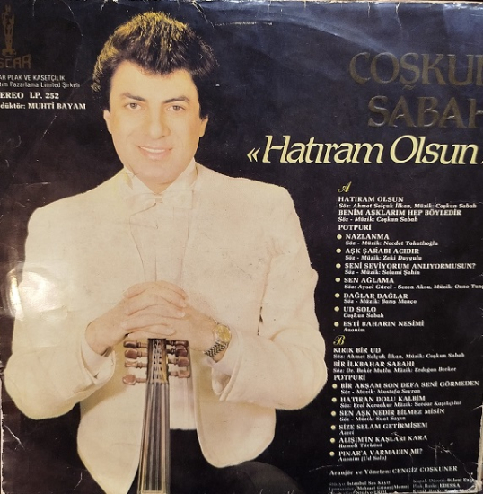 COŞKUN SABAH HATIRAM OLSUN 33 LP PLAK ORJINAL BASKI KAPAK