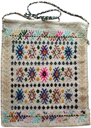  COBAN AZIK CANTASI HEYBE İCERSİNE YİYECEK KOYULUR YUN VE KOK BOYA