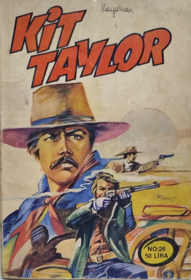  KİT TAYLOR  CİZGİ ROMAN NO 26 CEYLAN YAYINLARI