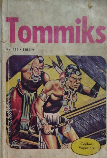TOMBİKS  CEYLAN YAYINLARI CİZGİ ROMAN SAYI 112