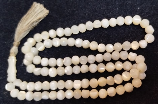 OSMANLI SANDIK CIKMASI SEDEF 99 LUK NAMAZLIK ZİKİR TESBİHİ  HABBELER 8 MM  İMAME BOYU 20 MM 