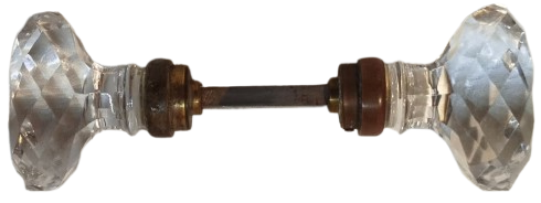 KONAK KAPI KOLU TOKMAGI CİFT TARAFLI KESME KIRISTAL BRONZ BAGLANTI YERİ 