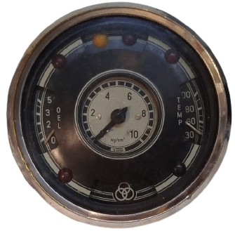 OTO ON TORPİDO GOSTERGE SAATİ YAG BASINCI HARARET MOTOR DEVRİ VDO MEKANİK GOSTERGE