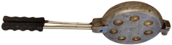 1960  OCAK ÜSTÜ VEYA BİREBİR KOZ FIRIN MANGAL  ATEŞ ÜZERİNDE KURABİYE YAPMA KALIBI