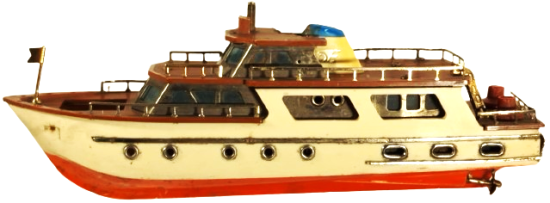 1960 ORİJİNAL ALMAN FALLER YAT  YARIŞ TEKNESİ RADYO AHŞAP GORUNUMLU GÜVERTE TEK DALGA RADIO