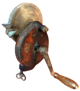 1960 ORİJİNAL ALMAN IXION KOLLU TAŞLAMA - EL KURBASI ÇARKLI BİLEME MAKİNESİ - ENDÜSTRİYEL