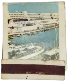 TURKAY İSTİNYE HOTEL GEMİ KİBRİT İSTANBUL'UN DENİZ TURİZMİ TARİHİNDEN NADİR BİR BELGE