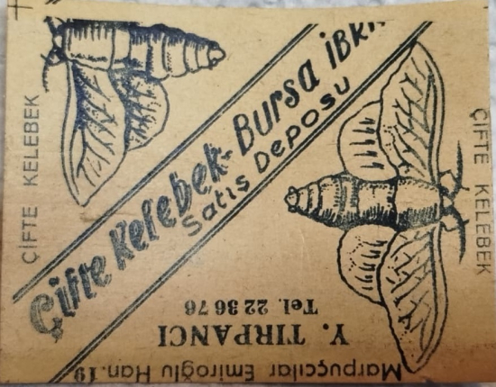 CİFTE KELEBEK BURSA İBRİSİMLERİ SATIS DEPOSU MARPUTLULAR EMİROGLU HAN Y. TIRPANCI 