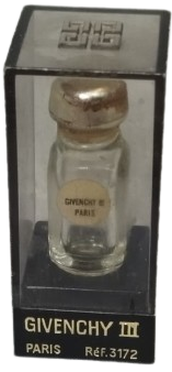 1970 FRANSIZ MODA EVİ GIVENCHY TARAFINDAN ÜRETİLMİŞ BİR PARFÜM  (KÜÇÜK BOYUTLU ÖRNEK) MİNYATUR PARFUM 