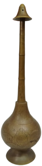 OSMANLI PAZARINA YAPILMIŞ  PİRİNC ÜZERİ SIRALI UFAK KALEM İŞİ İKİ PARCADAN OLUŞAN GÜLABDAN ÖZEL GÜNLERDE KULLANILIR