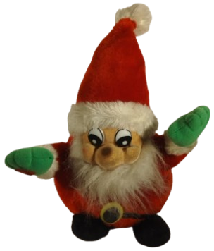 1980 YENİ YIL NOEL BABA PİLLİ ELİNİ SIKINCA SARKI SOYLUYOR