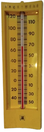 1960 USA  HONEYWELL TERMOMETRE EV İCİ SICAKLIK SOGUKLUK OLCER DERECE CAM CUBUK İCERSİNDE KIRMIZI CIVA