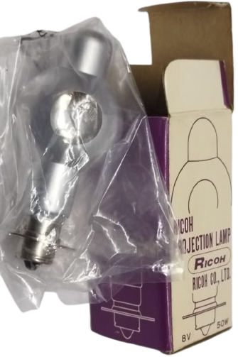 RICOH PROJECTİON LAMP 8 V 50 W SİNEMA FİLM OYNATICI BEBE LAMBA