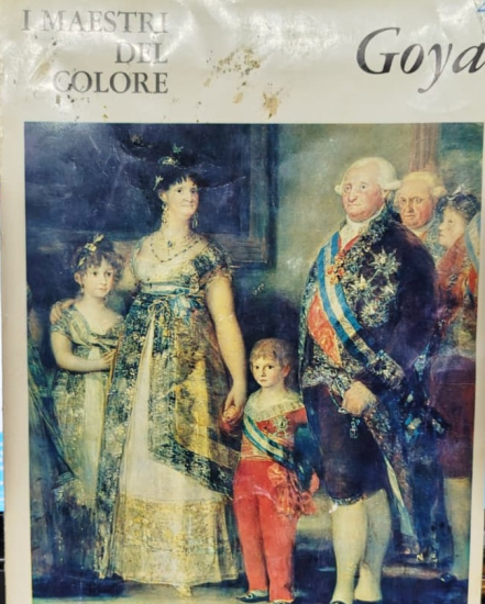 1960 GOYA I MAESTRI DEL COLORE SANAT KITABI FRANCISCO DE GOYA HAYATI VE ESERLERI
