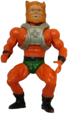 VİNTAGE 1982 MASTERS OF THE UNIVERSE BEAST MAN HONG KONG BASKISI KOLEKSİYONLUK FİGÜR