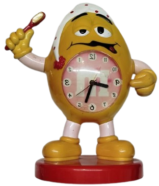 M&M DİS FIRCALAYAN YUMURTA SAAT KOLEKSİYON URUNU