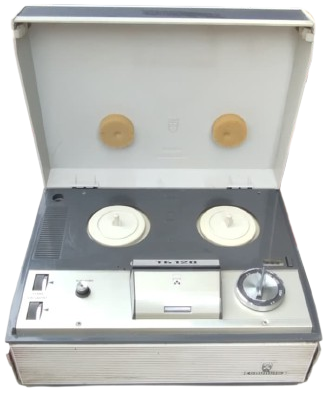 1960 GRUNDIG TK 120 ALMAN MALI NOSTALJIK MAKARALI SES KAYIT VE DINLEME CIHAZI TEKNOLOJI KOLEKSIYONU PARCASI