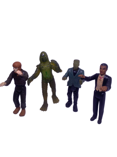 1997 BURGER KING UNIVERSAL MONSTER OYUNCAK FİGÜRLERİ ''TAM SERİ''