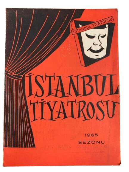 İSTANBUL TİYATROSU ''1965 SEZONU'' TİYATRO BROŞÜRÜ