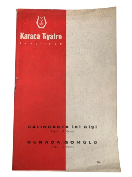 KARACA TİYATRO (NO:1) ''SALINCAKTA İKİ KİŞİ ve BURADA GÖMÜLÜ'' TİYATRO OYUN KİTAPÇIĞI