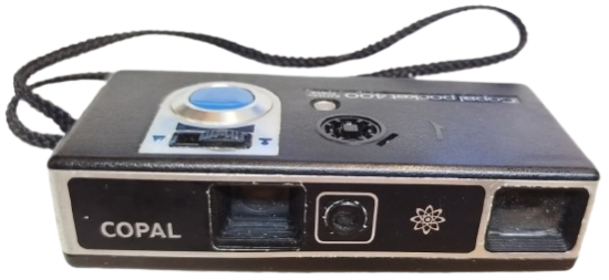 1975 VİNTAGE COPAL POCKET 400 JAPON ÜRETİMİ 110 MM ANALOG CEP FOTOĞRAF MAKİNESİ