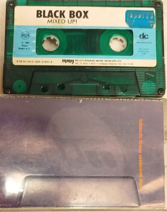 BLACK BOX MIXED UP! ORJİNAL DÖNEM KASET KAPAK