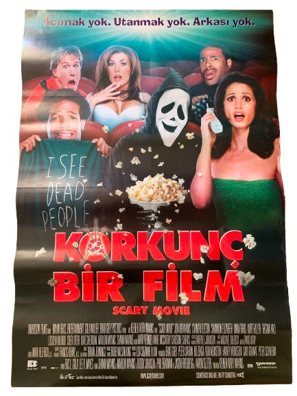 ''KORKUNÇ BİR FİLM'' (SCARY MOVIE' FİLM AFİŞİ