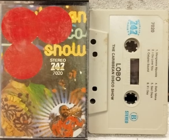 1981 LOBO THE CARIBBEAN DISCO SHOW ORJİNAL DÖNEM KASET VE KAPAKLI