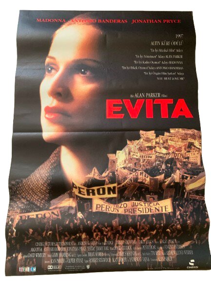 MADONNA ''EVİTA'' FİLM AFİŞİ