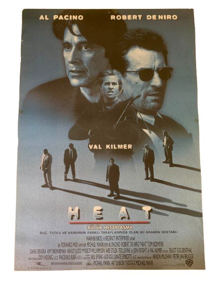 HEAT ''BÜYÜK HESAPLAŞMA''  FİLM AFİŞİ