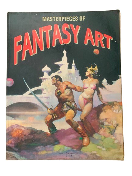 ''MASTERPIECES of FANTASY ART'' İLLÜSTRASYON KİTAP