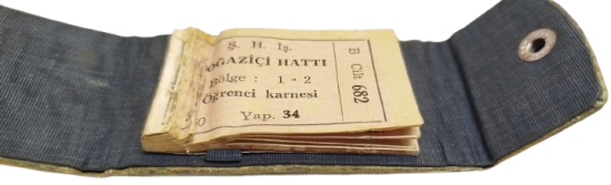 1940 İSTANBUL BOĞAZİÇİ HATTI ÖĞRENCİ BİLET KARNESİ ÖZEL DERİ KILIFIYLA İSTANBUL DENİZ ULAŞIM TARİHİNE IŞIK TUTAR.