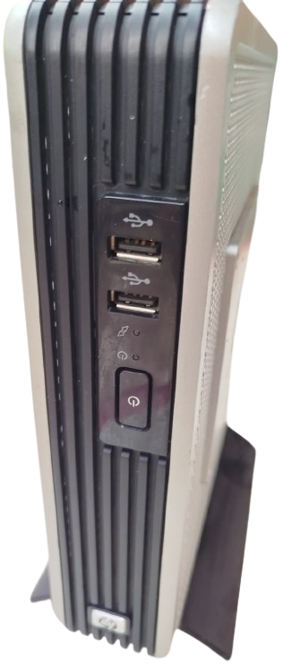  2007 URETIMI HP T5720 INCE ISTEMCI ENDUSTRIYEL BARKOD UYUMLU BILGISAYAR HEWLETT PACKARD HP T5700 MİNİ BİLGİSAYAR KASA SORUNSUZ CALISIR DURUMDA