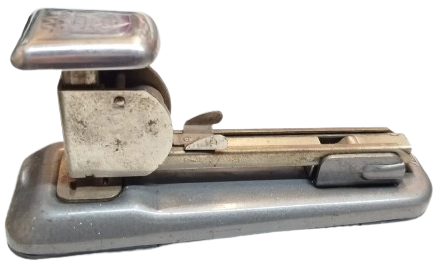 1950 USA ARROW 202 VINTAGE AMERIKAN URETIMI AĞIR HİZMET TİPİ ANTİKA TEL ZIMBA MAKİNESİ AMERİKAN