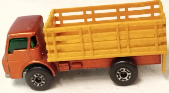1976 İNGİLTERE ÜRETİMİ MATCHBOX LESNEY DODGE CATTLE TRUCK KOLEKSİYONLUK NADİDE VİNTAGE OYUNCAK KAMYON MODELİ