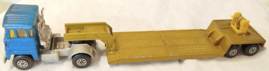 MATCHBOX SUPER KINGS SCAMMELL LOW LOADER 1973 İNGİLTERE ÜRETİMİ NADİR KOLEKSİYONLUK OYUNCAK TIR MODELİDİR