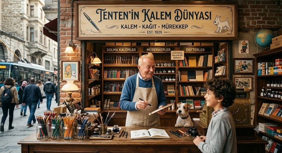 (SATICI) KALEMCİ TENTEN NIN DUKKANINA GİT