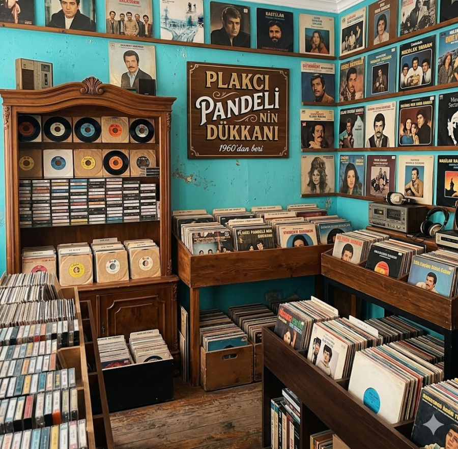 PLAKCI PANDELİ NİN DUKKANI
