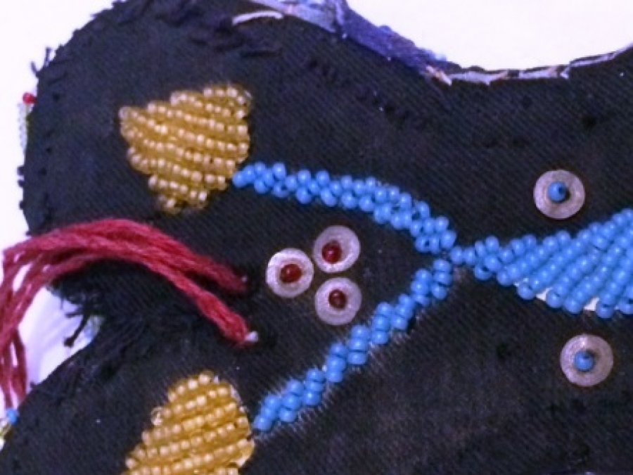 OSMANLI KESE BONCUK İŞİ İCERSİ OSMANLI BAYRAKLI PARA KESESİ TAMAMI EL İŞCİLİGİ