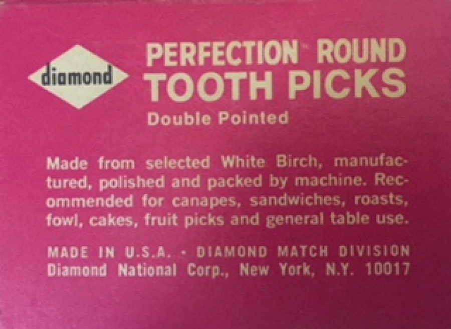 KURDAN AHŞAP PERFECTİON ROUND TOOTH PICKS 250 ADETLİK KUTUSUNDA