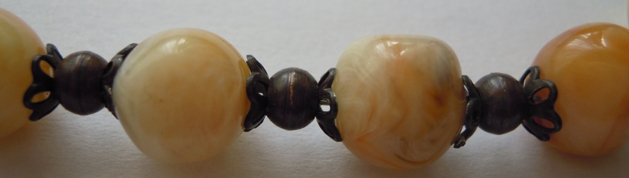 ONIX TAŞLI GÜMÜŞE DİZİLMİL EL YAPIM KOLYE 