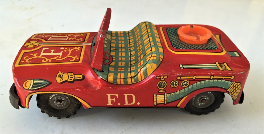 TENEKE OTO KEŞİF İTFAİYE ŞEFİ ARABASI OYUNCAK